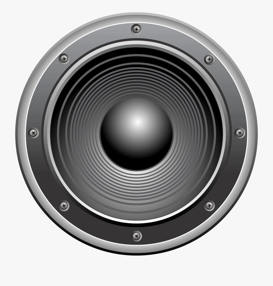 Speaker Transparent Clip Art Image - Speakers Png Hd Transparent, Transparent Clipart