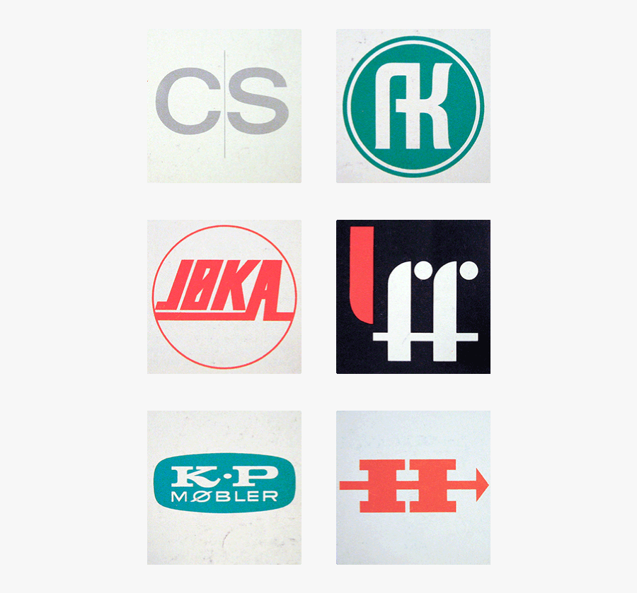 Scandinavian Logos From The 60"s And 70"s, Courtesy - Scandinavian Design, Transparent Clipart