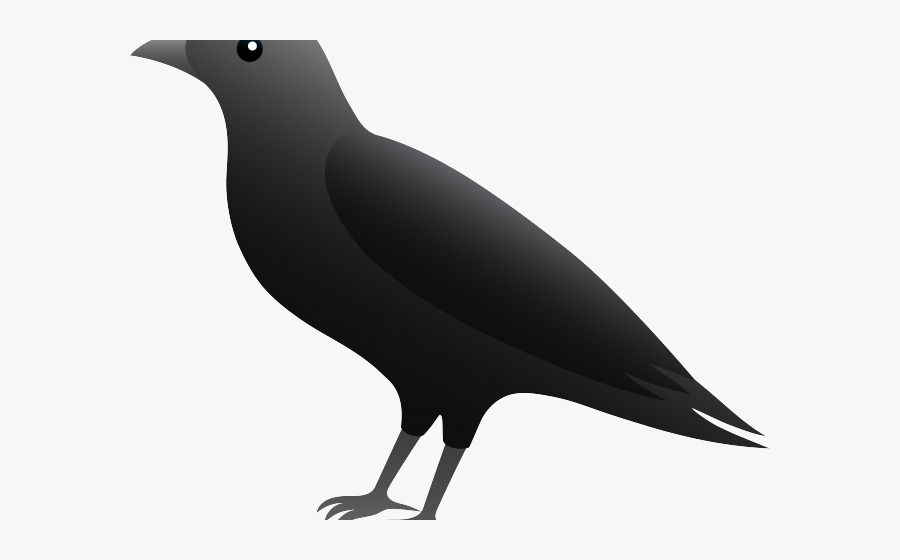 Baby Crow Clipart, Transparent Clipart
