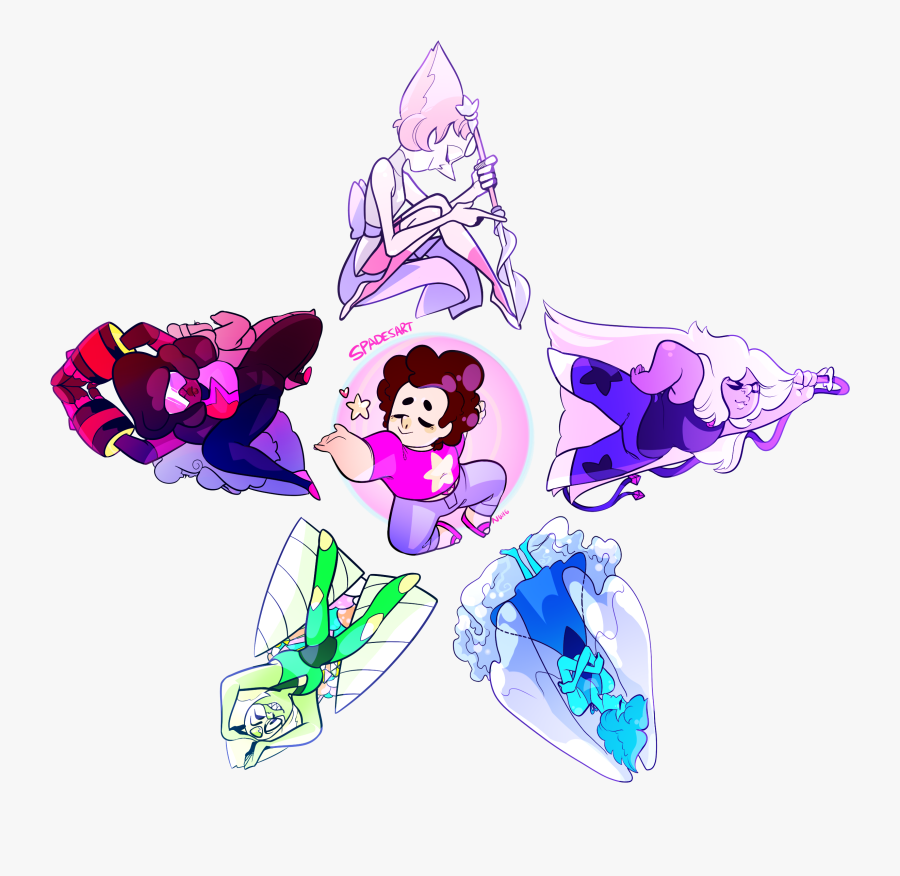 Garnet Steven Universe Pearl Gemstone Crystal - Steven Universe Crystal Gems Star, Transparent Clipart