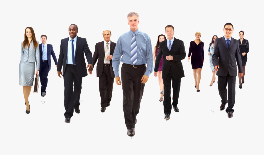 People Group Png - Business People Standing Png, Transparent Clipart