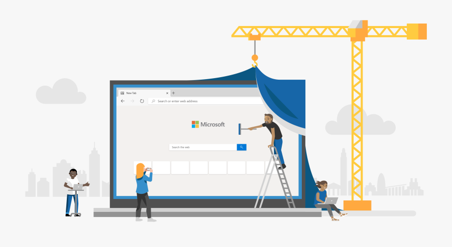 Microsoft Edge, Transparent Clipart