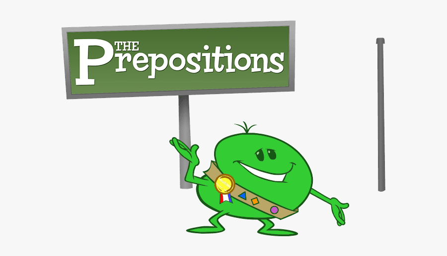 Prepositions Grammaropolis, Transparent Clipart