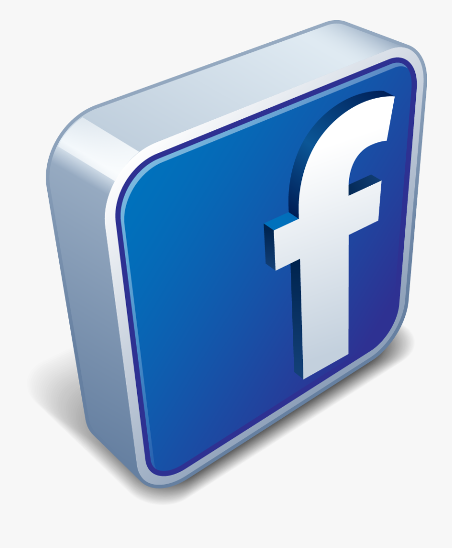3d Logo Facebook Clipart Png - Facebook Icon 3d Png, Transparent Clipart