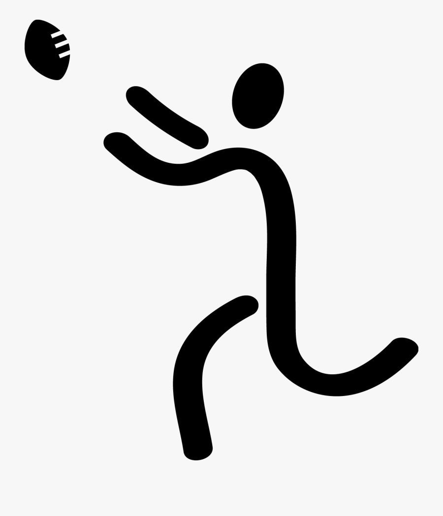 Special Olympics Flag Football Logo, Transparent Clipart