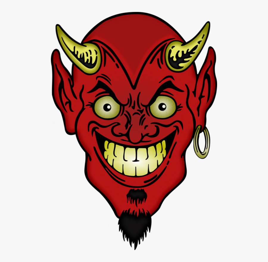 Devil Face Png, Transparent Clipart