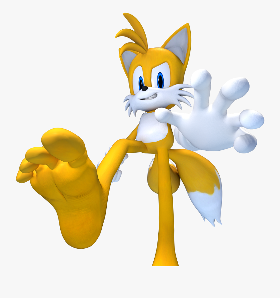 Tails The Giant By Feetymcfoot - Tails The Fox Feet , Free Transparent