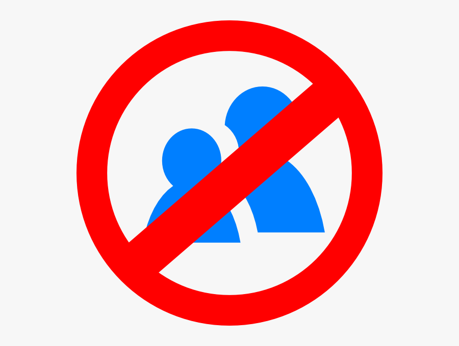 No Talking Clipart - Circle, Transparent Clipart