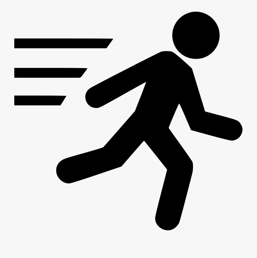Free Runner Png - Flee Icon, Transparent Clipart
