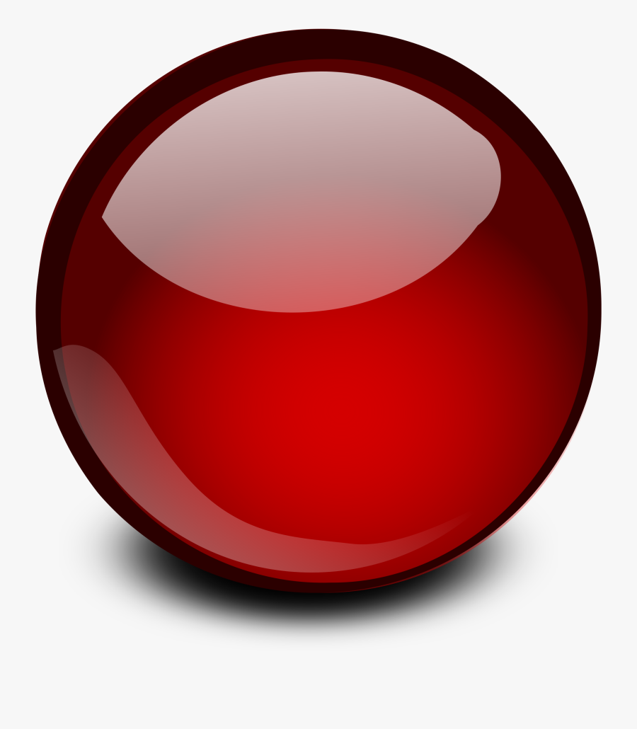 Caffeinated Red Ball Of Heart Palpitations - Glossy Round Button Png, Transparent Clipart
