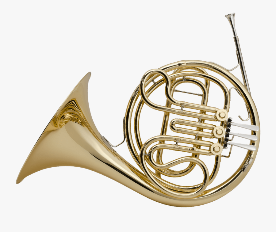Gold Conn 8d French Horn, Transparent Clipart