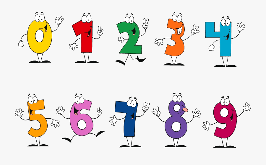 Number 1 Cliparts Numbers Separate Free Clip Art Pertaining - Number Cartoons, Transparent Clipart
