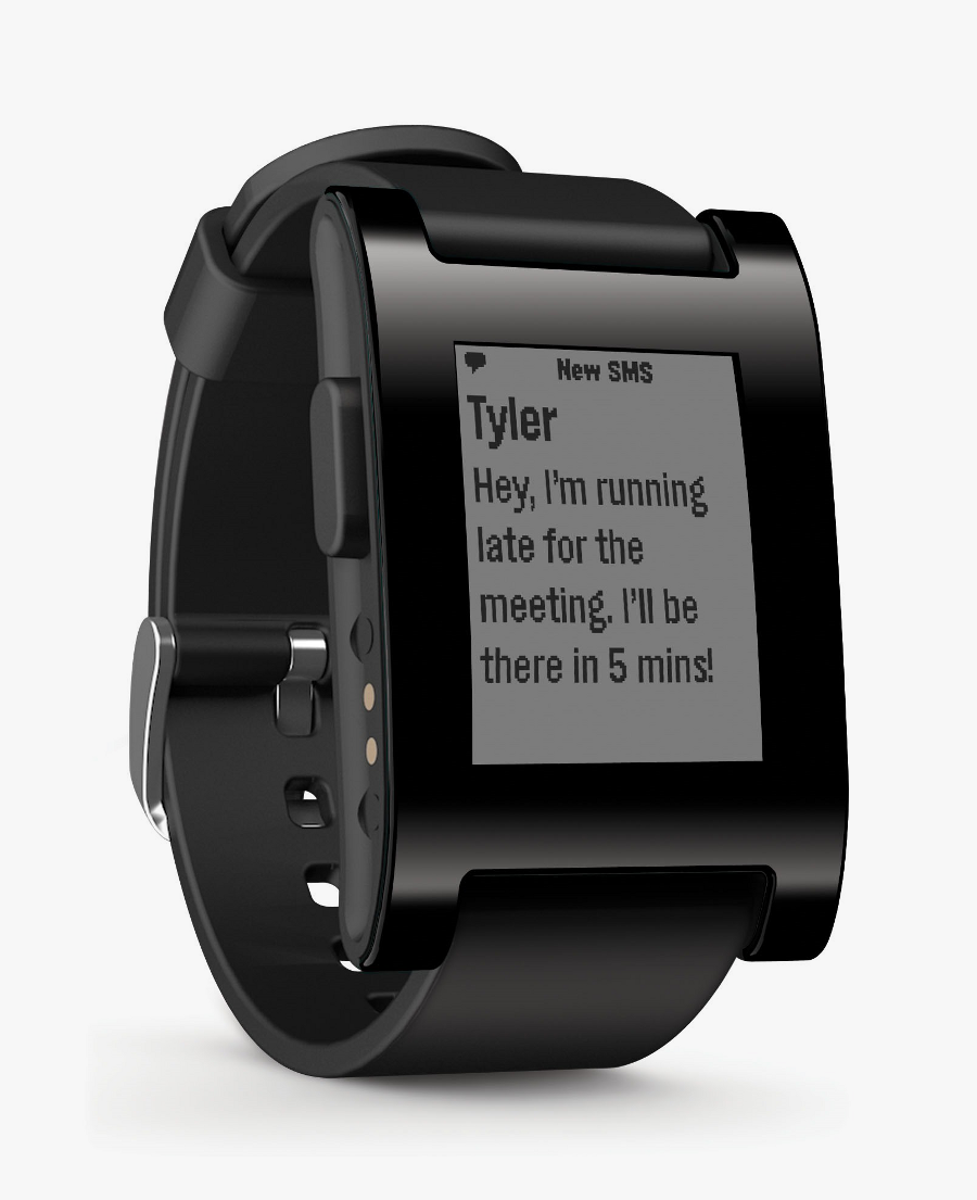 Smartwatch Pebble, Transparent Clipart