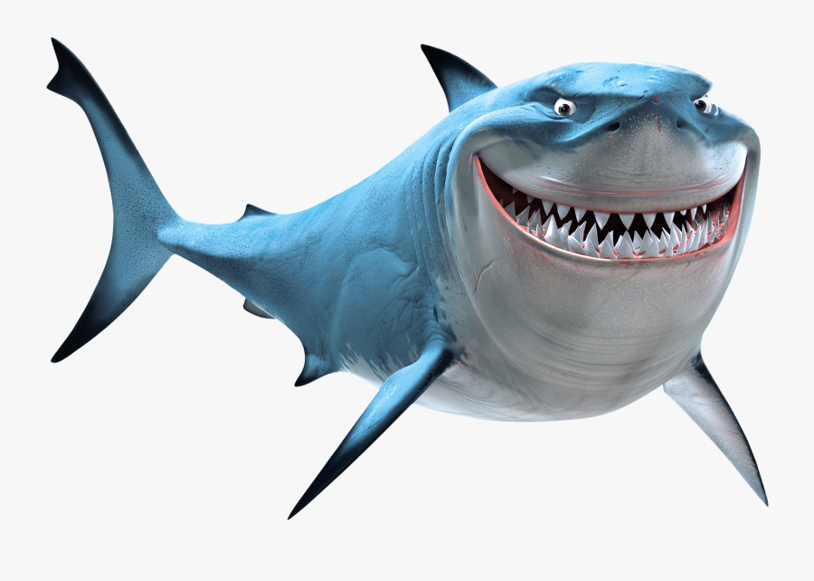 Clip Art Renders De Personajes - Shark Nemo, Transparent Clipart