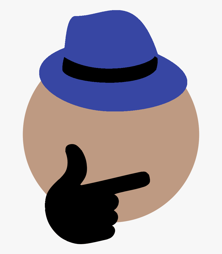 Fedora Emoji Png , Transparent Cartoons - Emoji Memes Png, Transparent Clipart