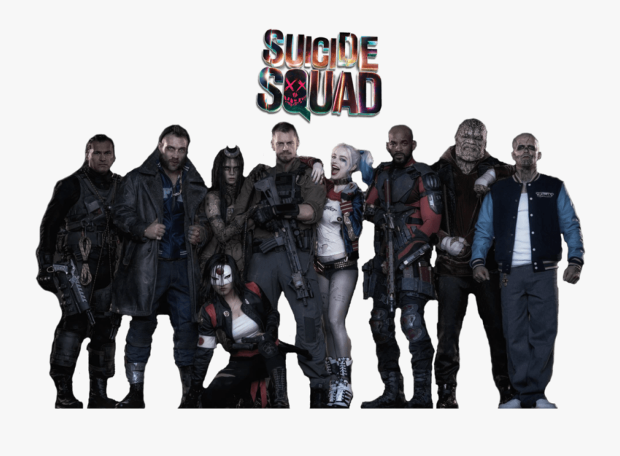 Suicide Squad Group - Suicide Squad Transparent, Transparent Clipart
