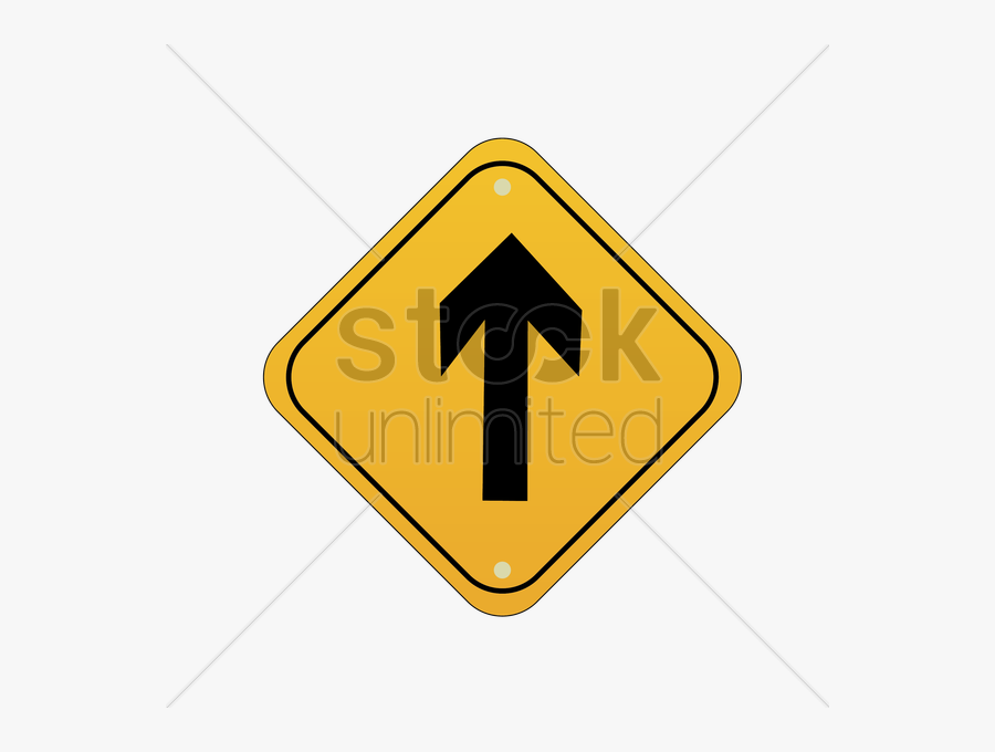 Road Signs Straight Clipart Traffic Sign Signage Road - Traffic Sign, Transparent Clipart