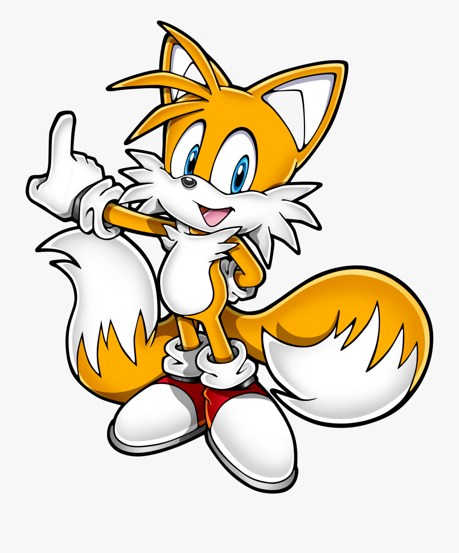 Clip Art Desenho De Sonic - Miles Tails Prower , Free Transparent ...