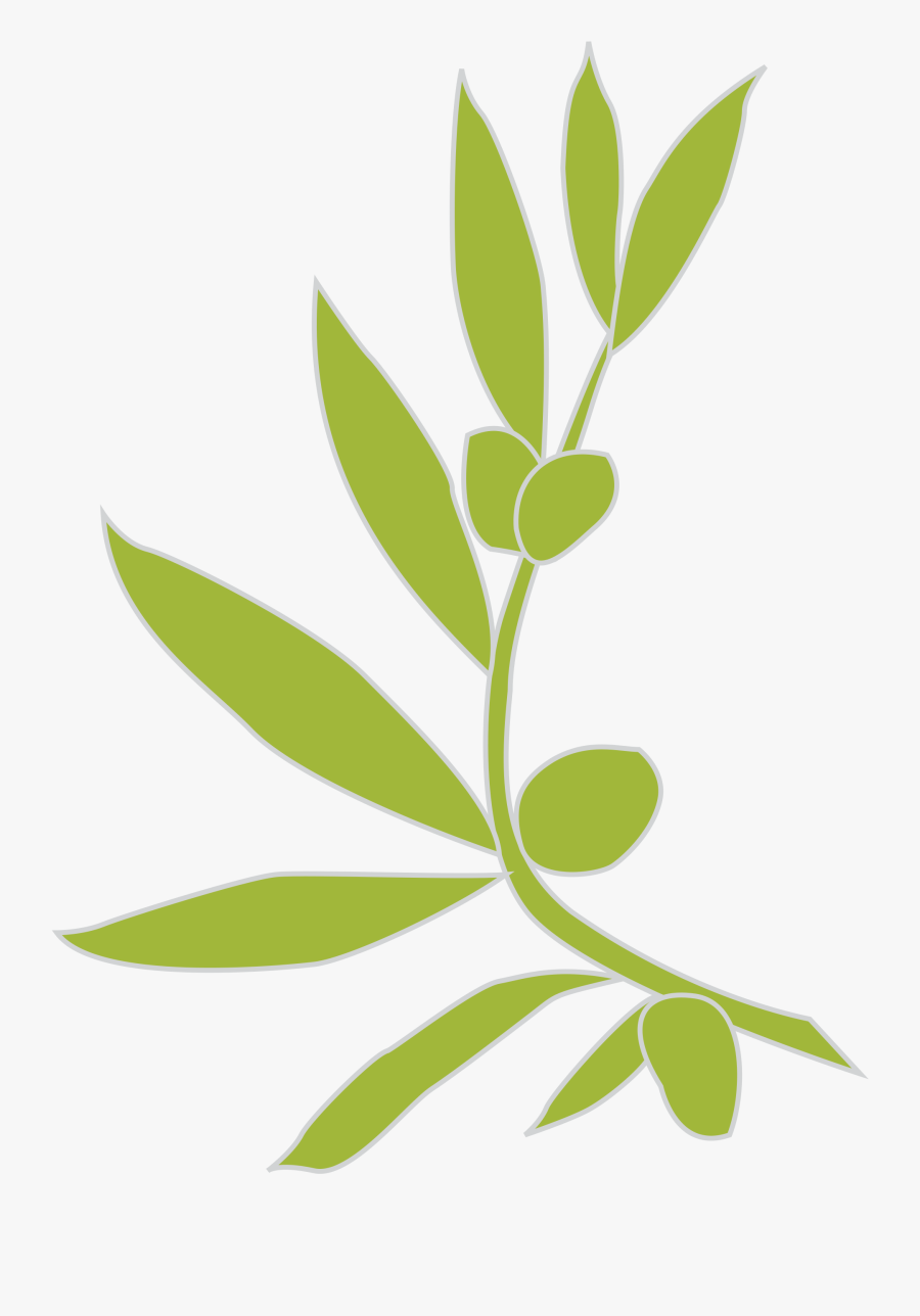 Logo Olive Branch - Olive Branch Vector Png, Transparent Clipart