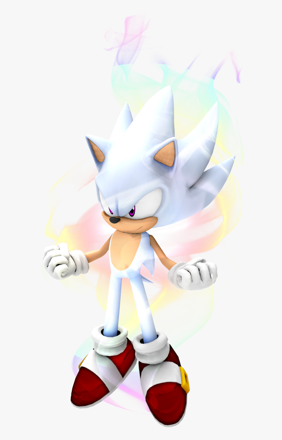 Sonic The Hedgehog Clipart Sans - Hyper Sonic The Headshot, Transparent Clipart