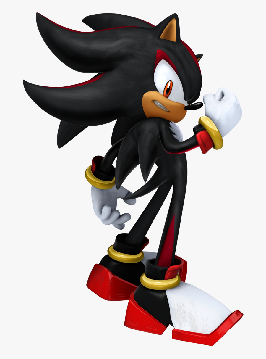 Cartoon,fictional Character,flightless Bird,clip Art,illustration,sonic - Shadow The Hedgehog Png, Transparent Clipart