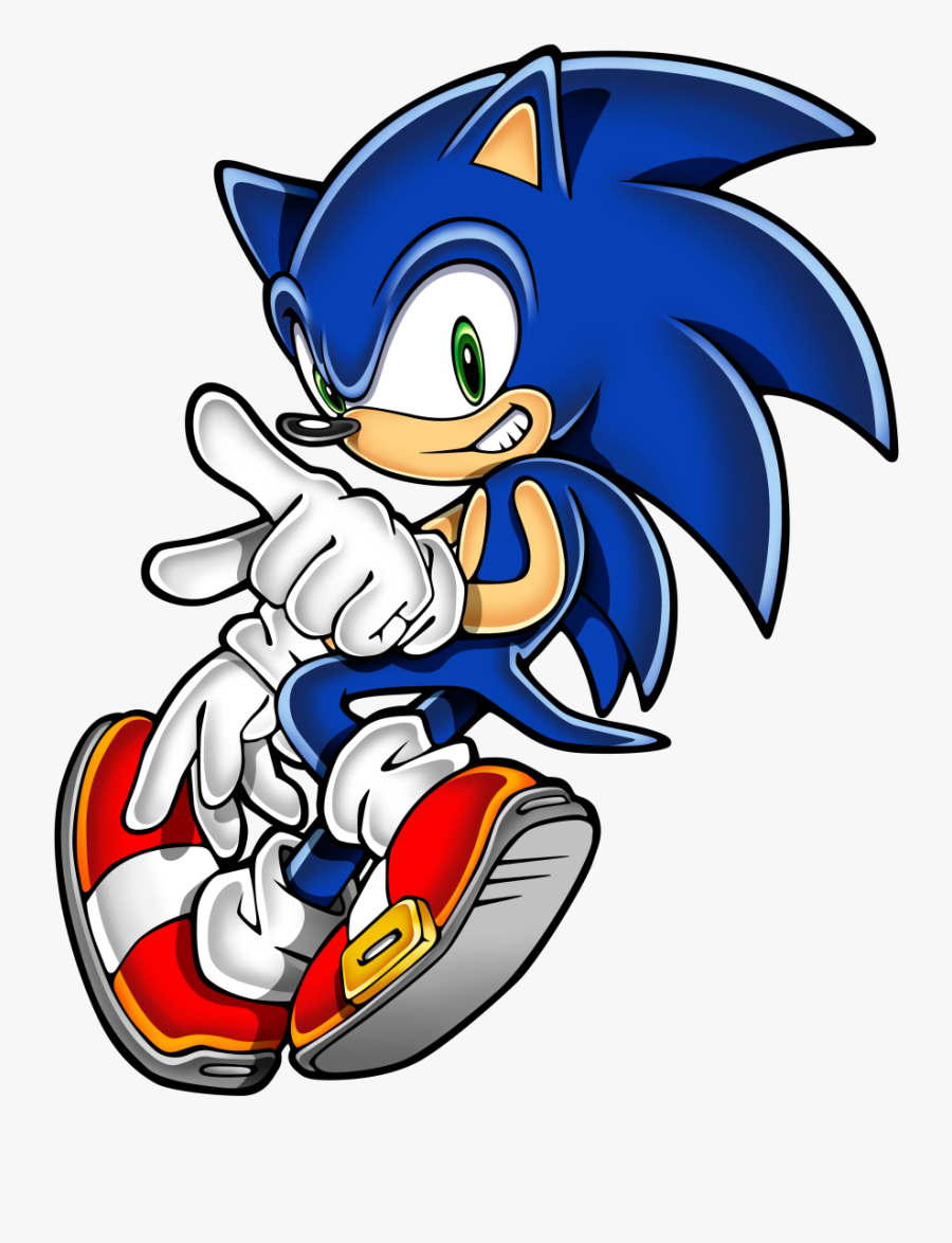 Sonic Channel Images Sonic Channel Sonic Hd Wallpaper - Modern Sonic The Hedgehog, Transparent Clipart