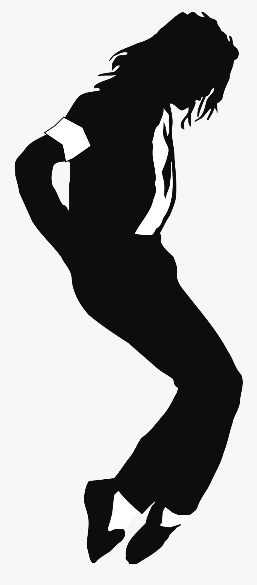 Michael Jackson Silhouette - Michael Jackson Silhouette Transparent, Transparent Clipart