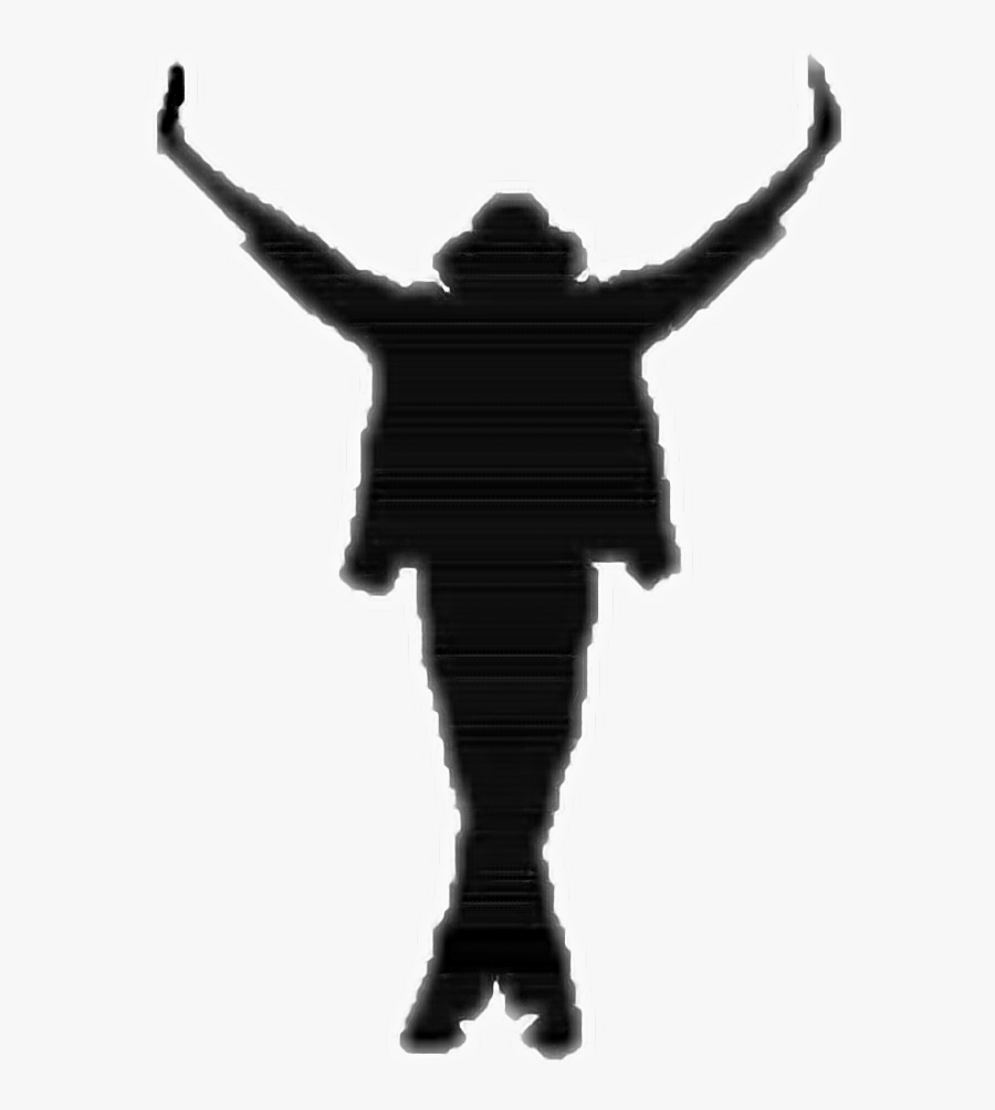 Moonwalk Michael Jackson Silhouette - Transparent Michael Jackson Silhouette, Transparent Clipart