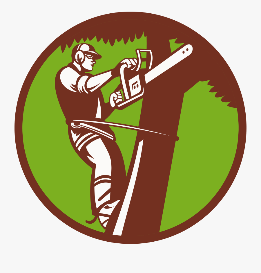 Tree Stump Arborist Logo Stump Grinder - Tree Service Clip Art, Transparent Clipart