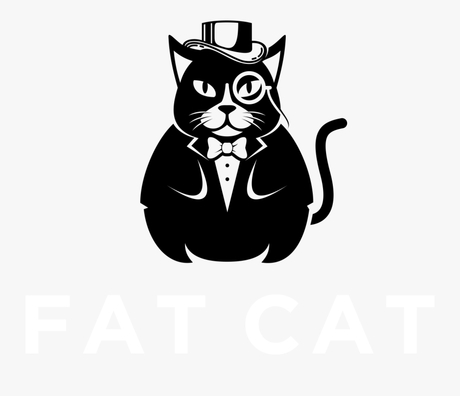 Simple Cash Flow Planning For Freelancers And Agencies - Fat Cat Logo 99designs, Transparent Clipart