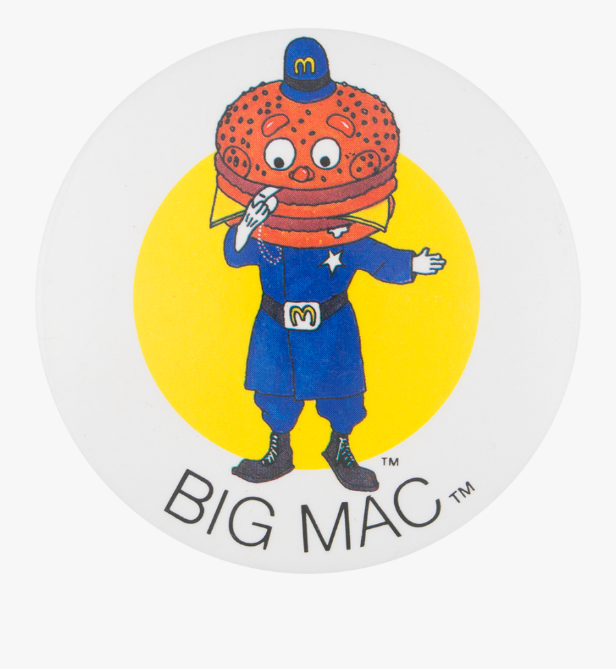 Officer Busy Beaver Button - Officer Big Mac, Transparent Clipart
