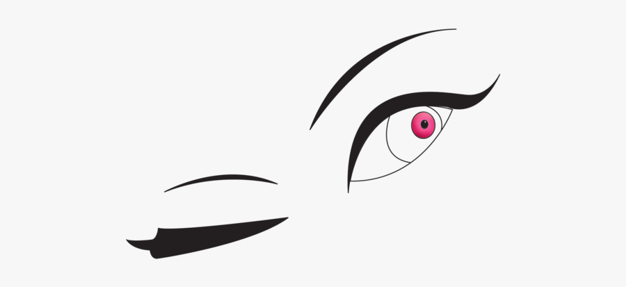 Winking Eye Logo Free - Cartoon Winking Eye, Transparent Clipart