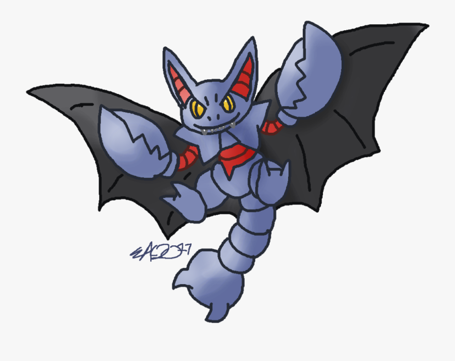 Pkmn Vampire Bat Scorpion By Rosa Pegasus - Scorpion Bat, Transparent Clipart