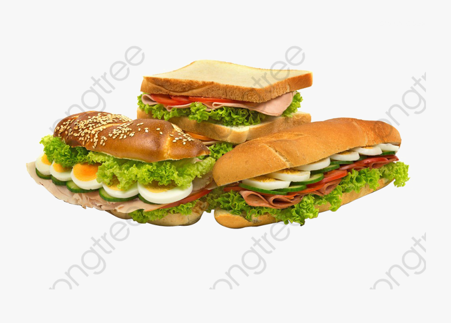 Submarine-sandwich - Veg Sandwich Transparent Background, Transparent Clipart