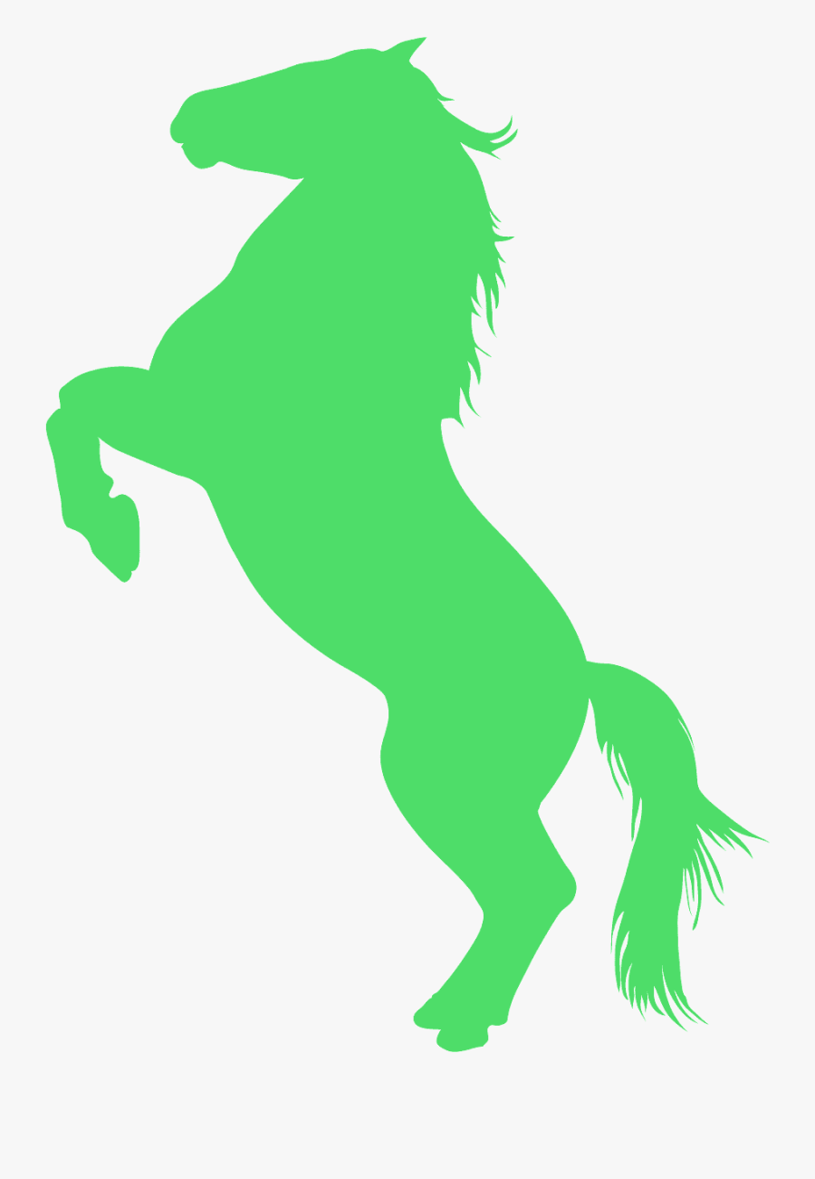 Steigendes Pferd Zum Ausmalen Free Transparent Clipart Clipartkey