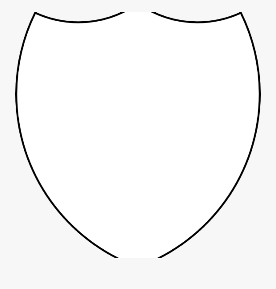 Free Shield Clipart Shield Template Shield Outline - Schild Vorlage Transparent, Transparent Clipart
