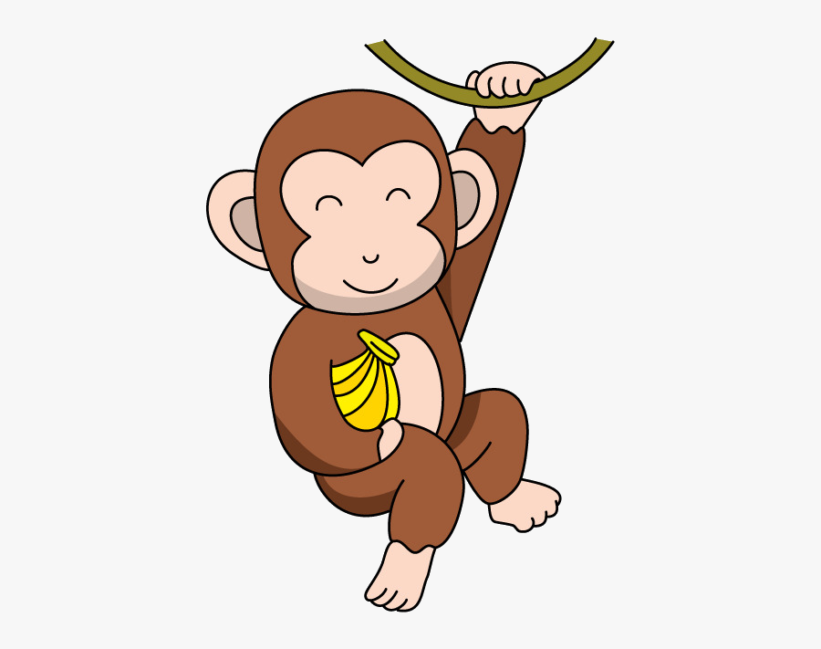 Monkey Baby Monkeys The Evil Clip Art Cartoon Cliparts - Monkey Clip Art, Transparent Clipart