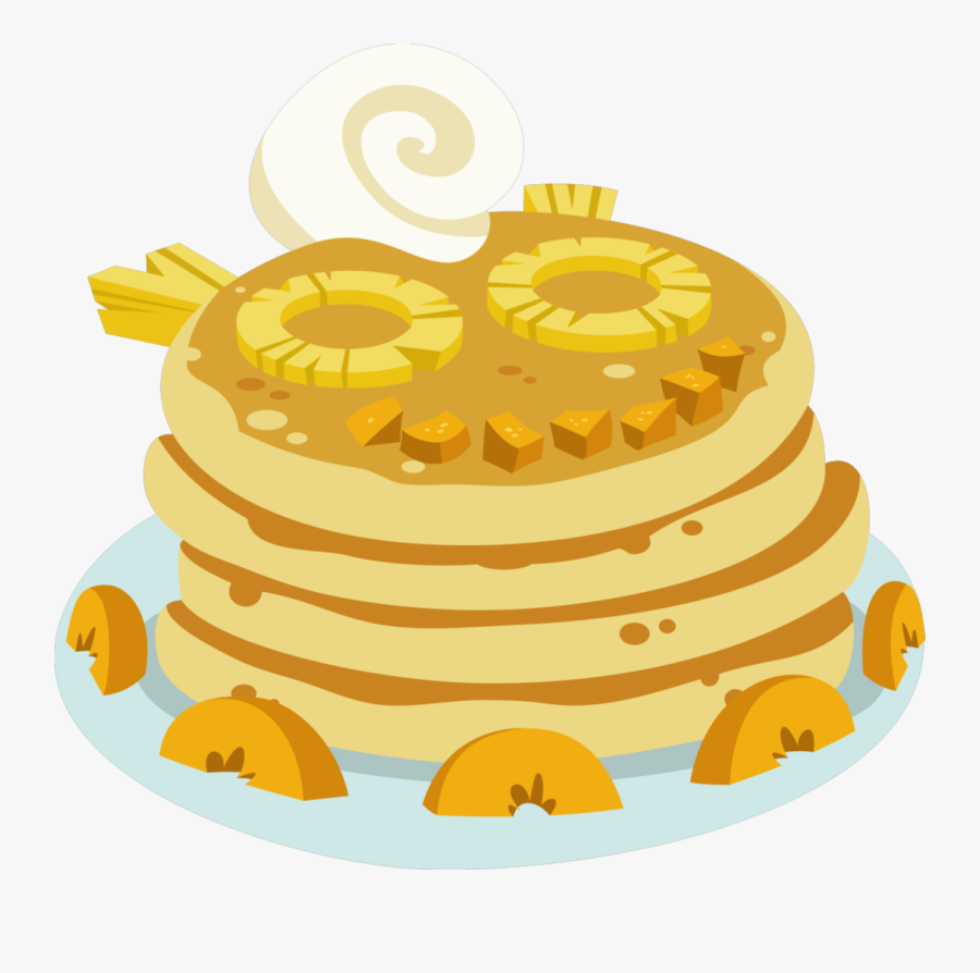 Pancake Clipart Plain - My Little Pony Pancakes, Transparent Clipart