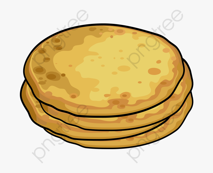 Pancake - Imágenes De Pupusas Para Dibujar, Transparent Clipart