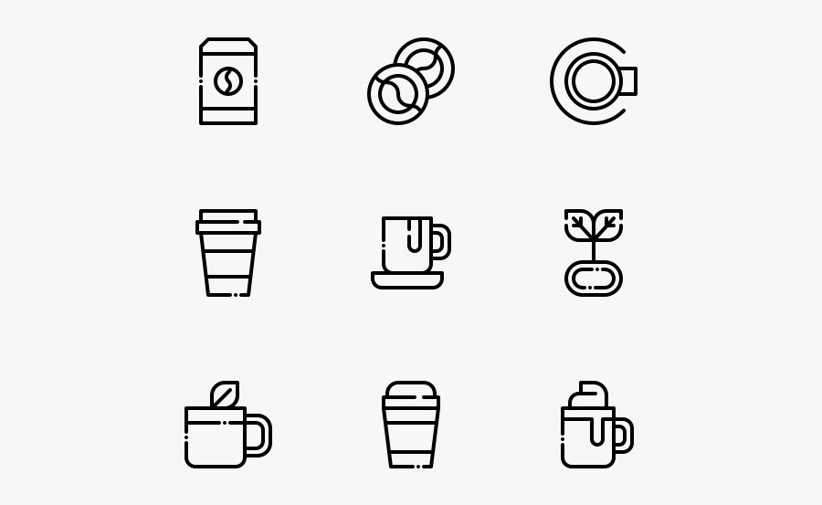 Coffee Tea - Drip Coffee Cup Vector, Transparent Clipart