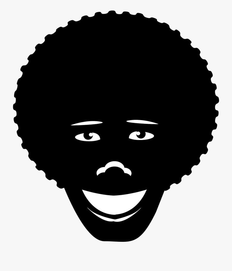 Afro-textured Hair Hairstyle Clip Art - Black Man Afro Png, Transparent Clipart