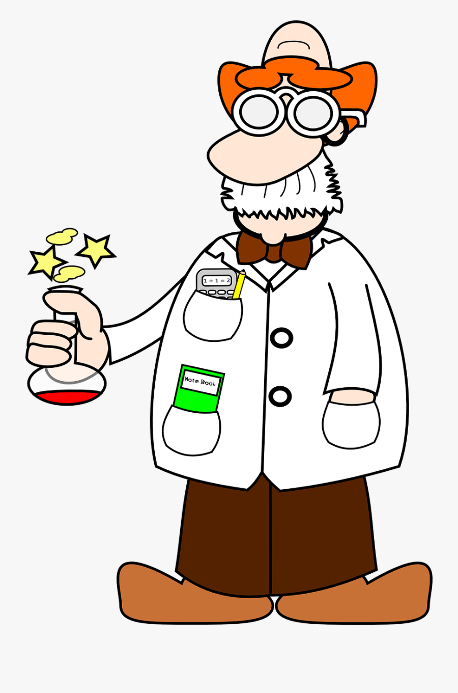 Chemist Scientist Researcher Free Picture - Chemist Clip Art, Transparent Clipart