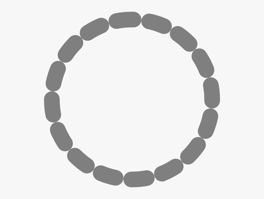 Half Circle Png Dotted Line, Transparent Clipart