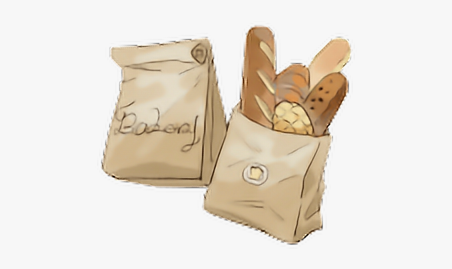 #bread #basket #freetoedit #귀여운 #picsart #cute #kawaii - Shoulder Bag, Transparent Clipart