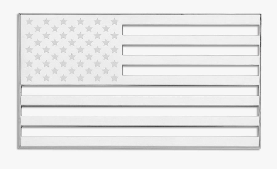 American Flag Black And White Png Free Png Images Transparent - Chrome American Flag, Transparent Clipart