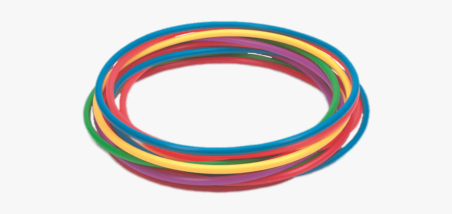 Coloured Plastic Hula Hoops - Hula Hoops Png, Transparent Clipart