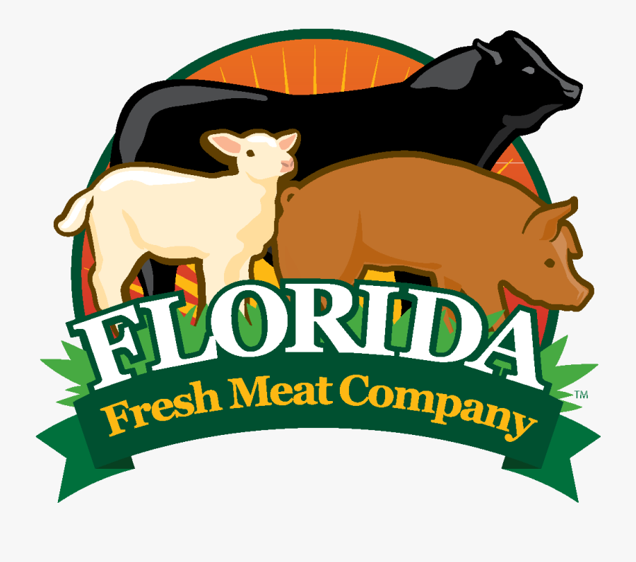 Logo Meat Company, Transparent Clipart