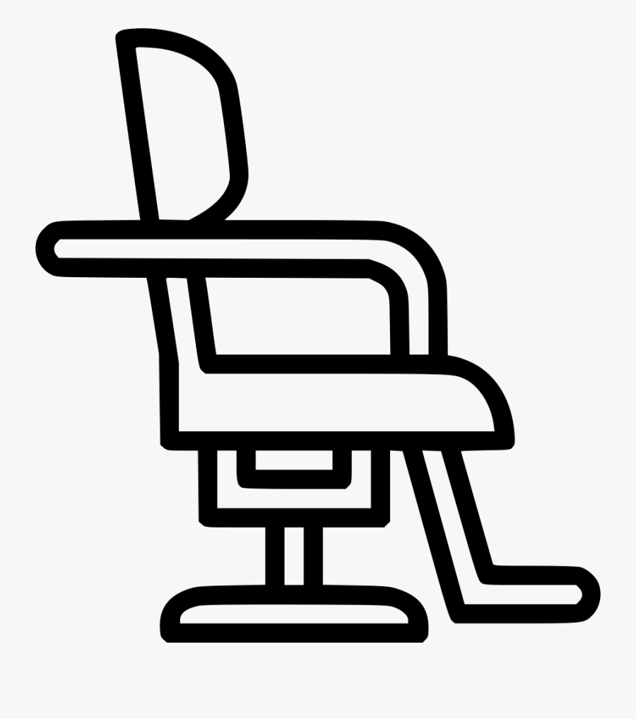 Salon Furniture Barber Hair Cutting Hairdresser Chair - Hair Salon Chair Png, Transparent Clipart