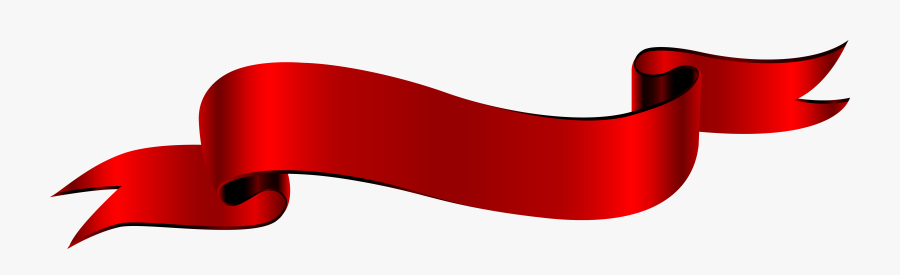 Label Red Ribbon Silk Banner - Red Ribbon Banner Png , Free Transparent ...