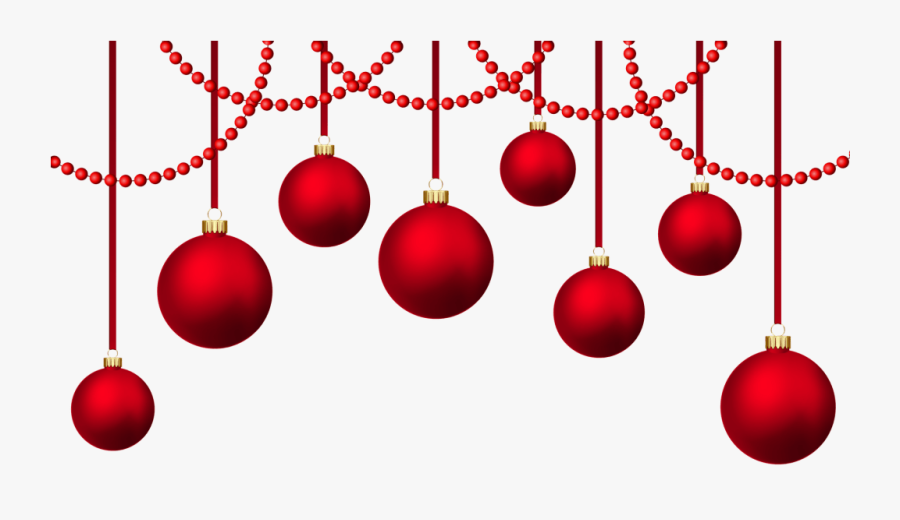 Holidays Christmas Ornament Red Ribbon Min - Holiday Season, Transparent Clipart